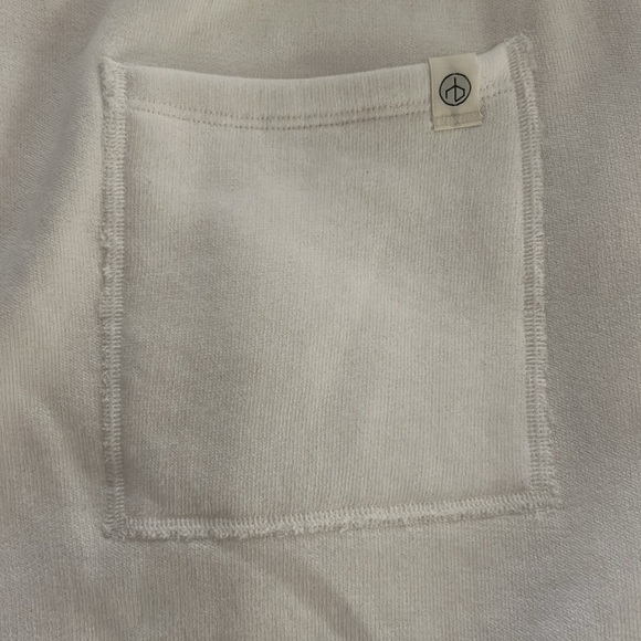 Rag & Bone Vintage Terry Sweatpants White Mediumm - Picture 6 of 8